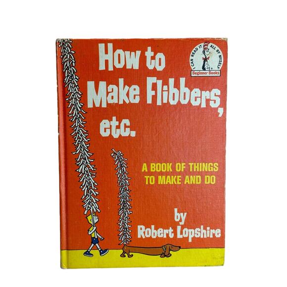 Rare 1964 How to Make Flibbers Etc., Book by R. Lopshire First Book Club Edition - Picture 1 of 4